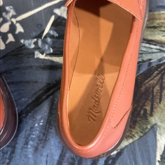 NEW - Madewell The Vernon Loafer in Leather - Brown (Dried Maple), 10 - Picture 5 of 11